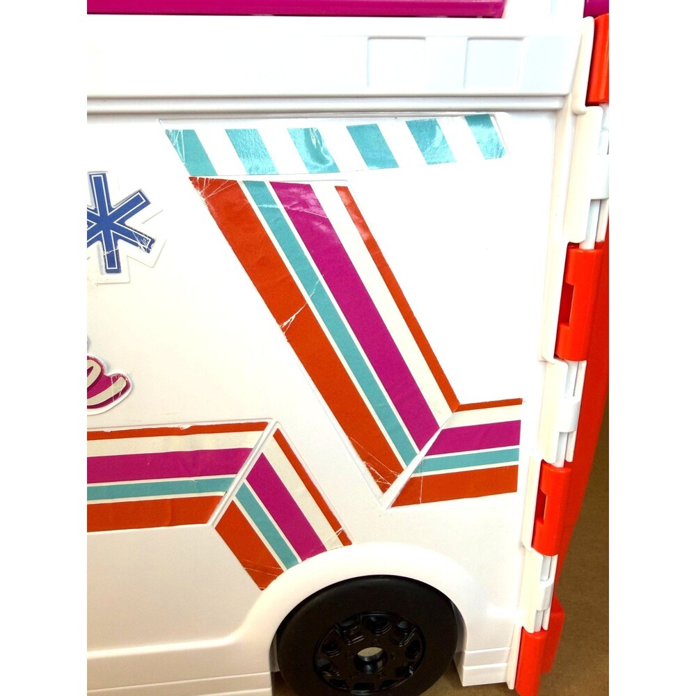 Barbie Care Clinic Ambulance w/ Lights & Sound Mobile Clinic NO ACCESSORIES - Picture 11 of 16